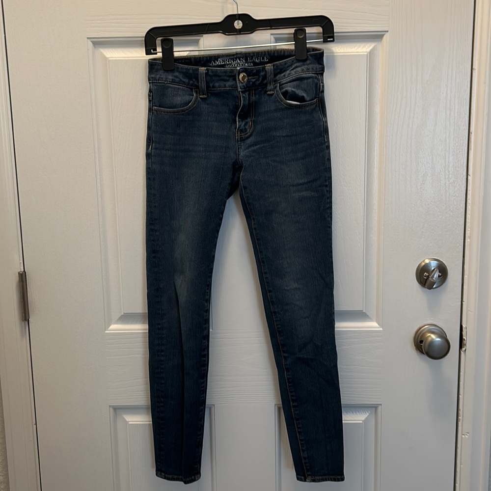 Dark wash American Eagle jeans size 0R